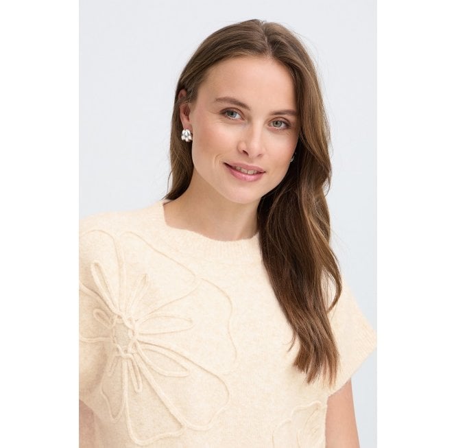B.YOUNG Byomea Deco Slipover Birch Melange
