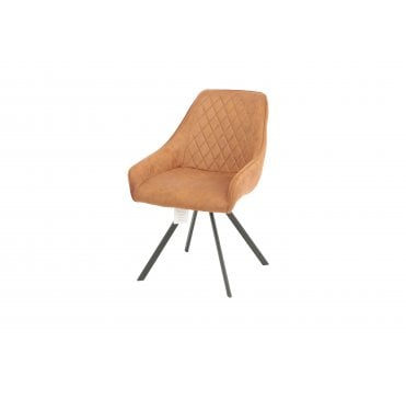 Bali Swivel Dining Chair - Brown