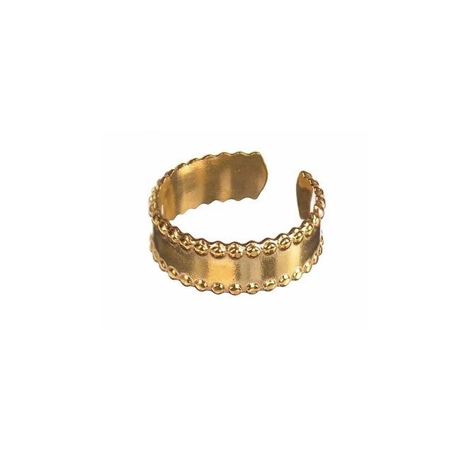 Band of Gold Adjustable Ring