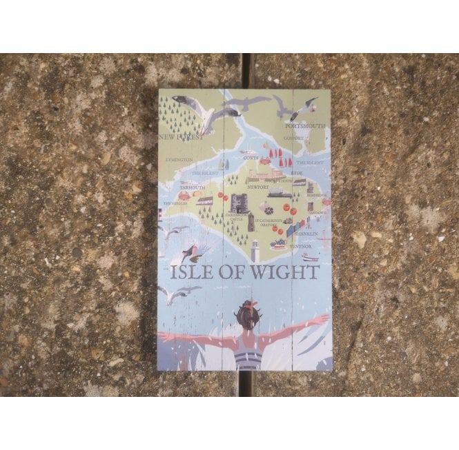 Betty Boyns - Isle of Wight Map