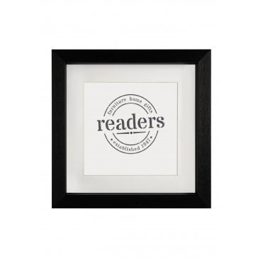Black Box Frame 10" x 10" without mount (8" x 8" with mount)