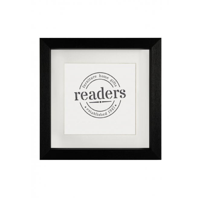 Black Box Frame 5" x 5" without mount (3.5" x 3.5" with mount)