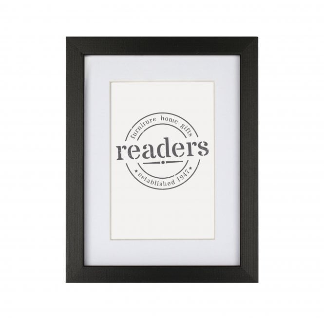 Black Box Frame 8" x 6" without mount (6" x 4" with mount)