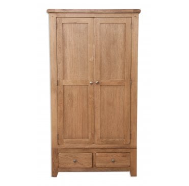 Calbourne Country 2 Door 2 Drawer Wardrobe