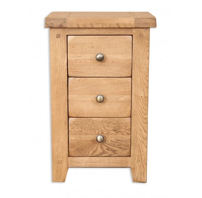 Calbourne Country 3 Drawer Bedside Cabinet
