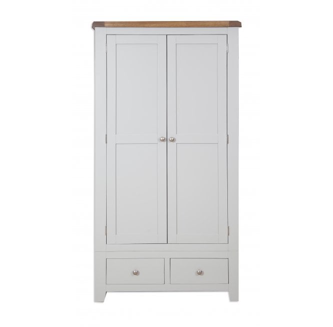 Calbourne Grey 2 Door 2 Drawer Wardrobe