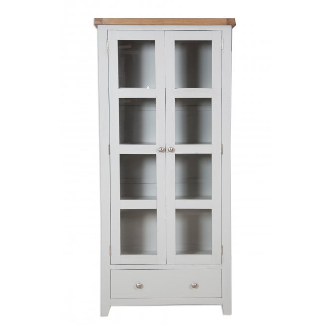 Calbourne Grey Display Cabinet