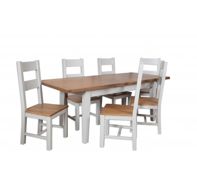 Calbourne Grey Extending Dining Table
