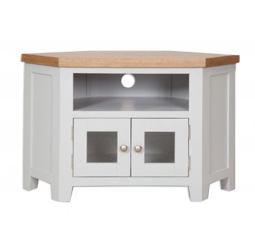 Calbourne Grey Glazed Tv Cabinet