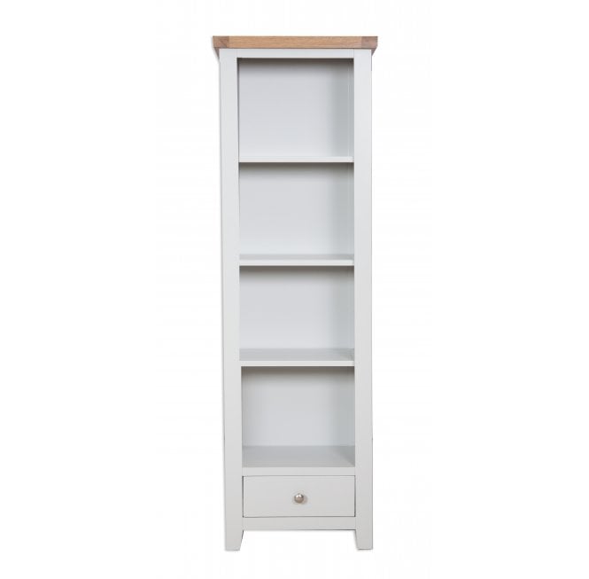 Calbourne Grey Slim Bookcase