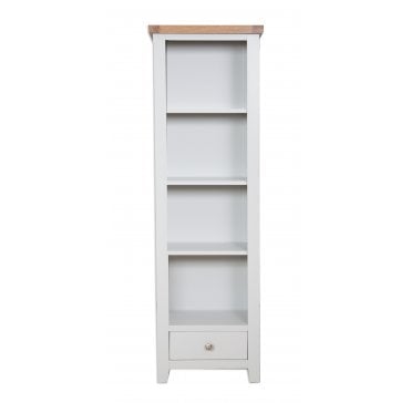 Calbourne Grey Slim Bookcase