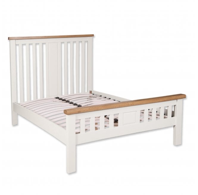 Calbourne White Double Bed