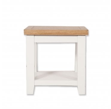 Calbourne White Lamp Table