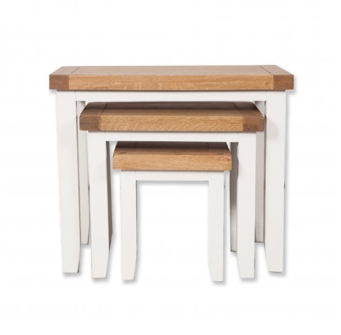 Calbourne White Nest Of Tables
