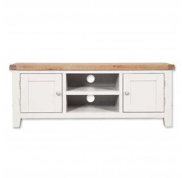Calbourne White Plasma Tv Cabinet