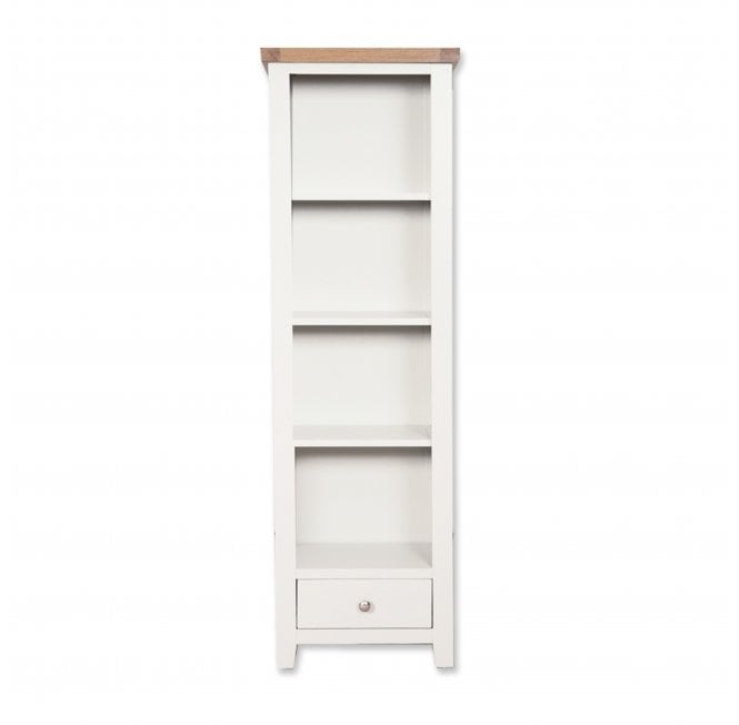 Calbourne White Slim Bookcase