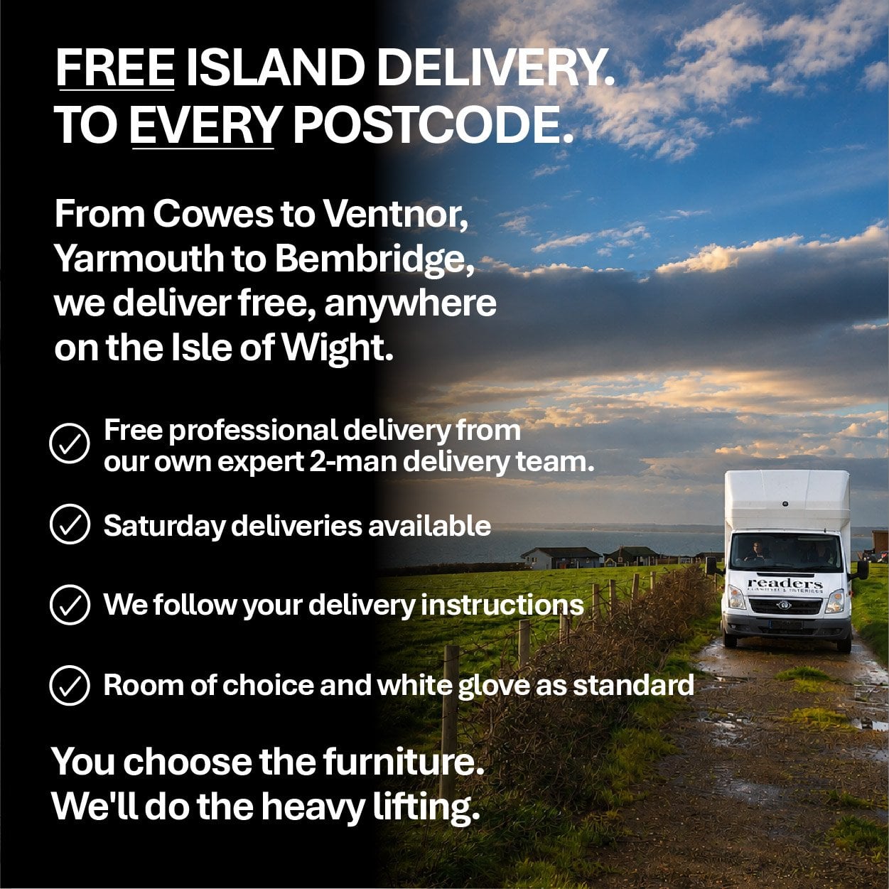 free furniture delivery