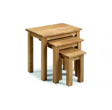 Cranmore Solid Oak Nest of Tables