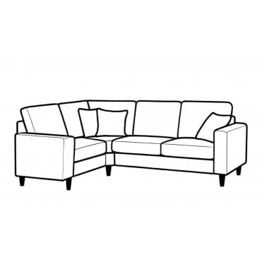 Dalton Corner Sofa 1 Seater (Left Arm) + 90 + 2 Seater (Right Arm)