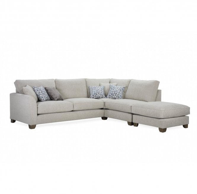Dorset 3 Seater + Corner 90 + 1.5 Seater + Footstool With Storage