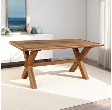 Dunsbury Cross Leg Dining Table - 2m