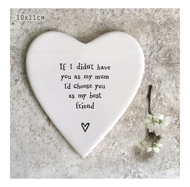 East of India Porcelain coaster-Have you as a mum