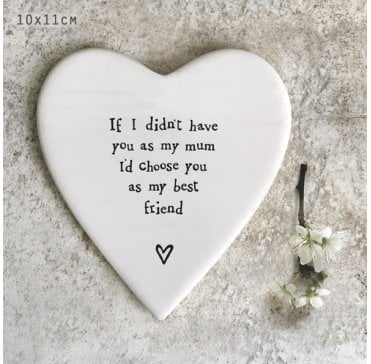 Porcelain coaster-Have you as a mum
