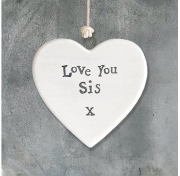Porcelain Heart - Love You Sis
