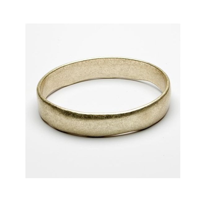 Eliza Gracious Simple Burnished Bangle 