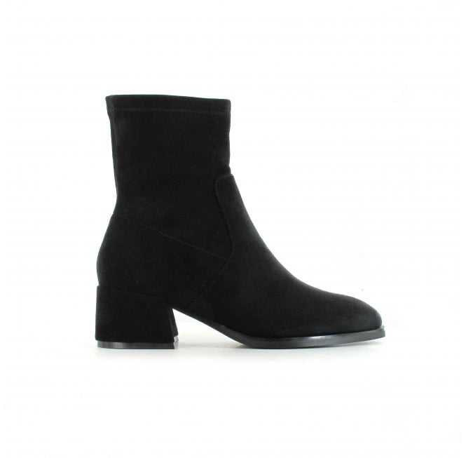 Ella Sammie Stretch Ankle Boot - Black