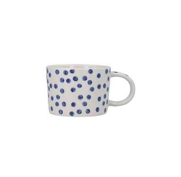 Stoneware Mug - Blue Dots