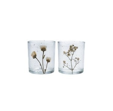 Tea Lite - Pressed Flower