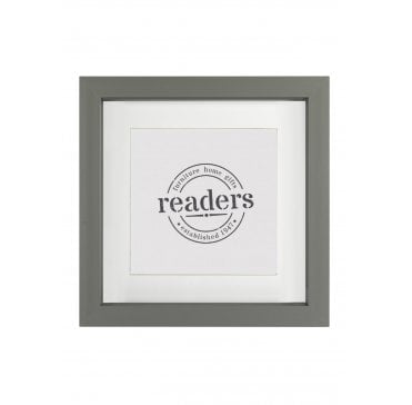 Grey Box Frame 10" x 10" without mount (8" x 8" with mount)