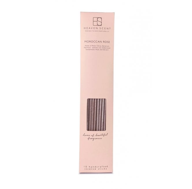 Heaven Scent 10 incense Sticks – Moroccan Rose