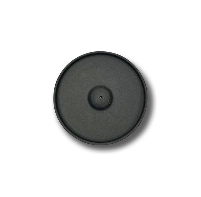 Heaven Scent Ceramic Incense Plate - Graphite Black