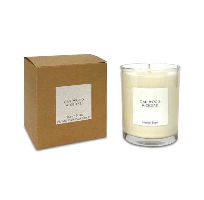 Heaven Scent Classic Candles - Aroma: Oakwood & Cedar