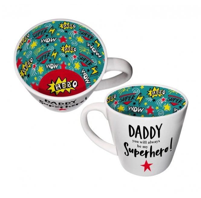 INSIDE OUT MUG - Daddy Superhero 