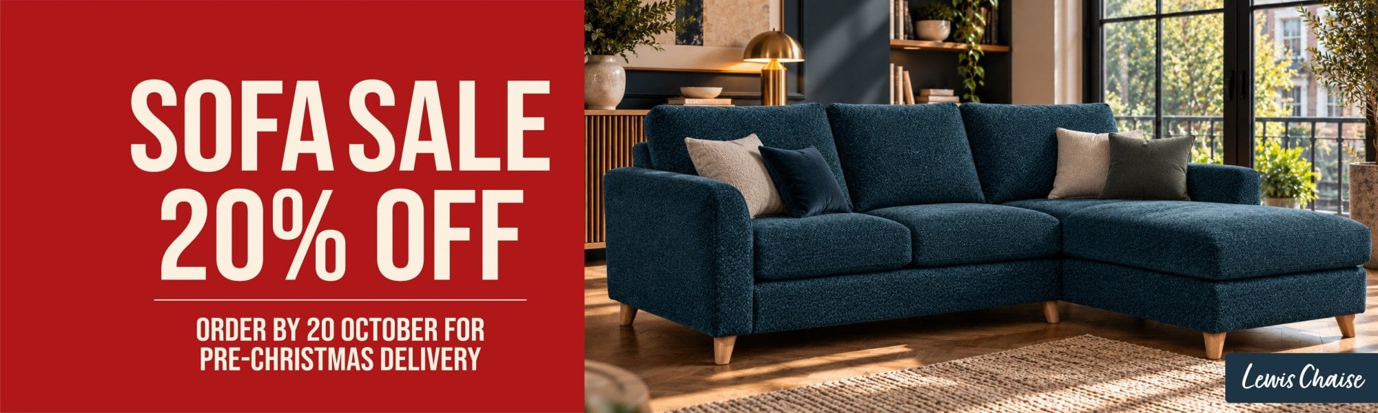 Sofa Sale 20 with Pre-Christmas Delivery