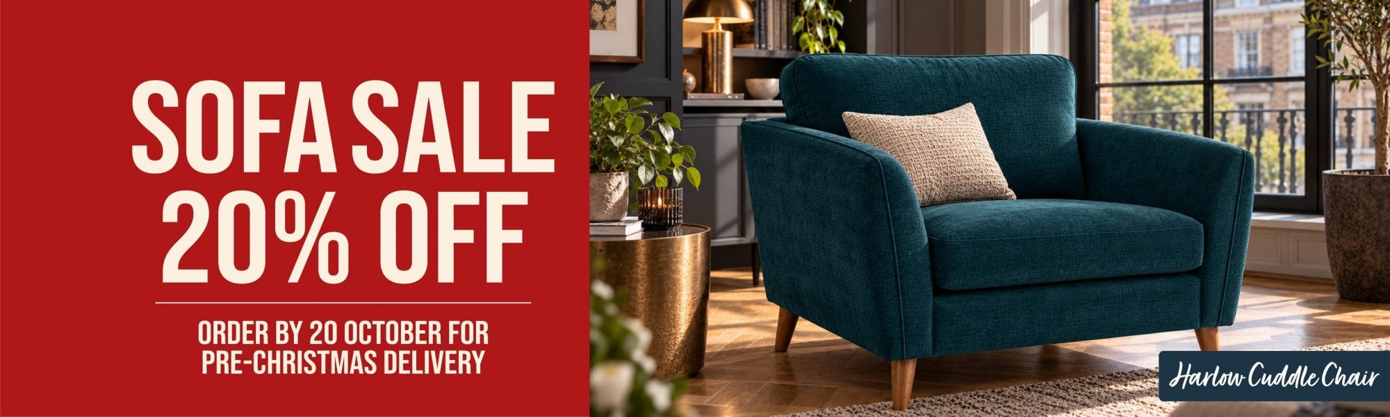 Sofa Sale 20 with Pre-Christmas Delivery