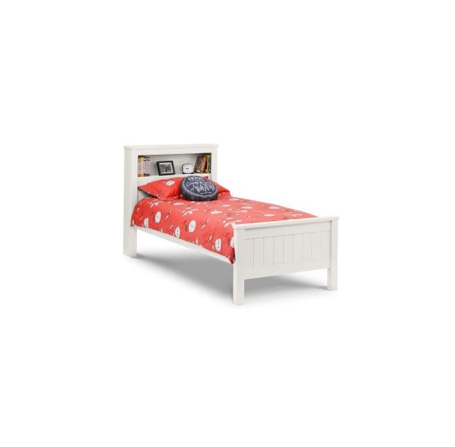 Morton Bookcase Bed - Surf White