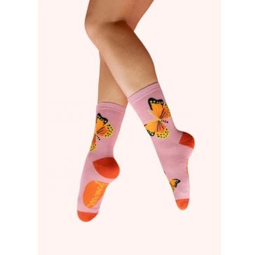 Beautiful Butterflies Ankle Socks