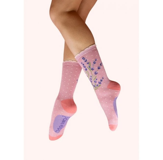 Powder Luscious Lavender AnkleSocks