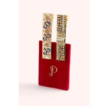 Midnight & Champagne Glamour, Pack of 2 Hair Bars