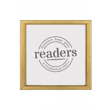 Rome Gold Frame 12" x 12"
