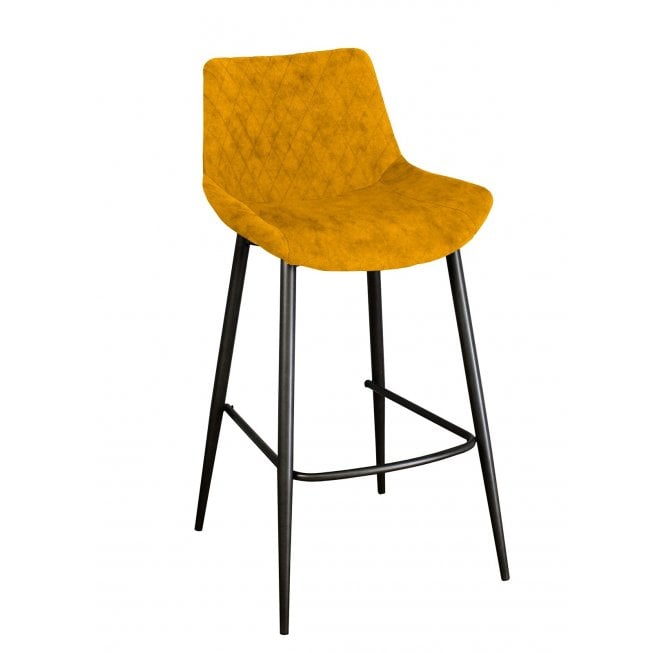 Sigma Bar Stool - Saffron