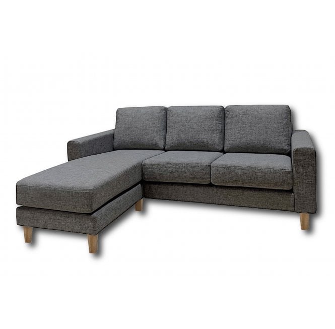 SOLD - Dalton Chaiselong Left + 2 Seater Right