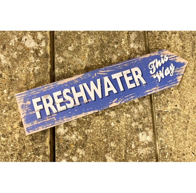 This Way Direction Sign - Freshwater