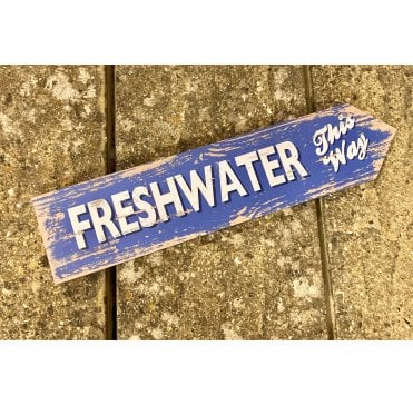 This Way Direction Sign - Freshwater