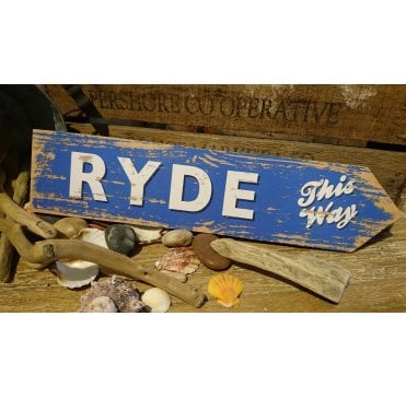 This Way Direction Sign - Ryde