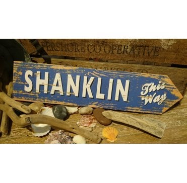 This Way Direction Sign - Shanklin
